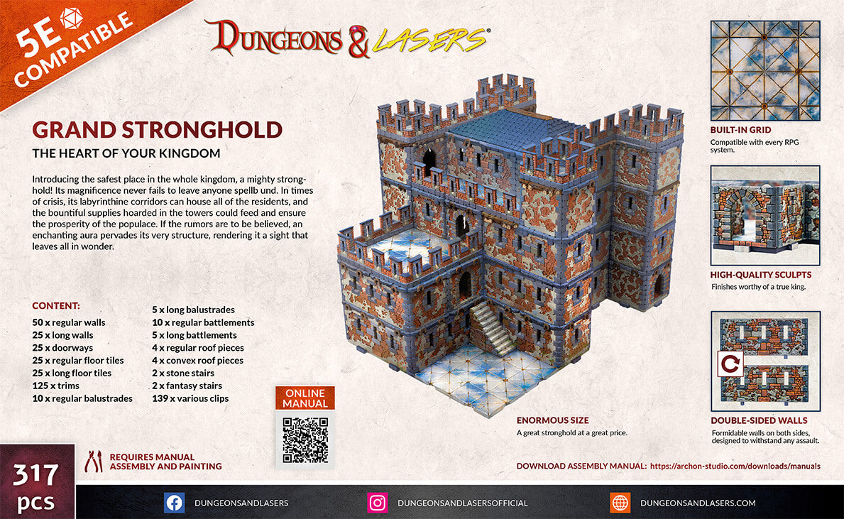 Dungeons and Lasers: Grand Stronghold