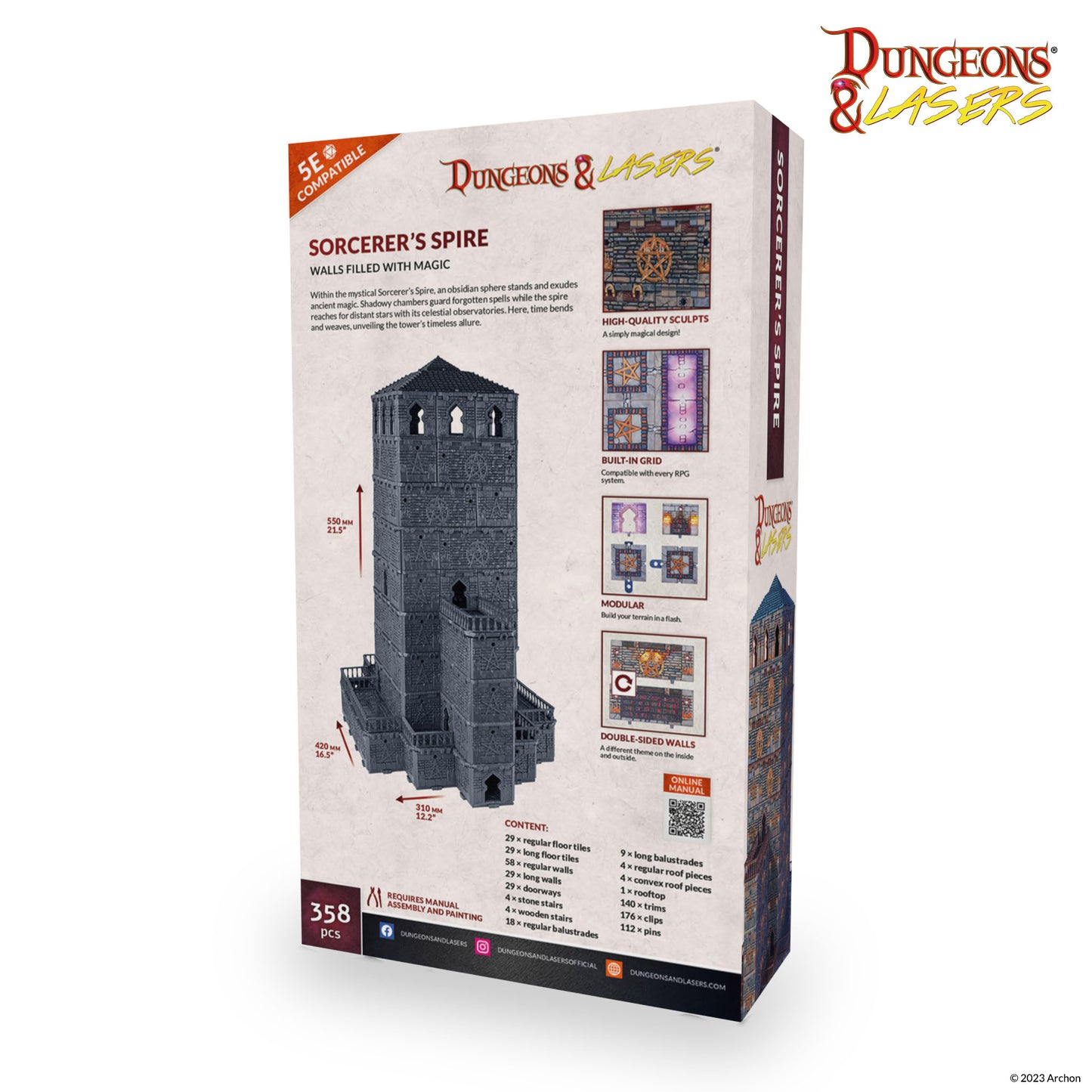 Dungeons and Lasers: Torre de Hechicero