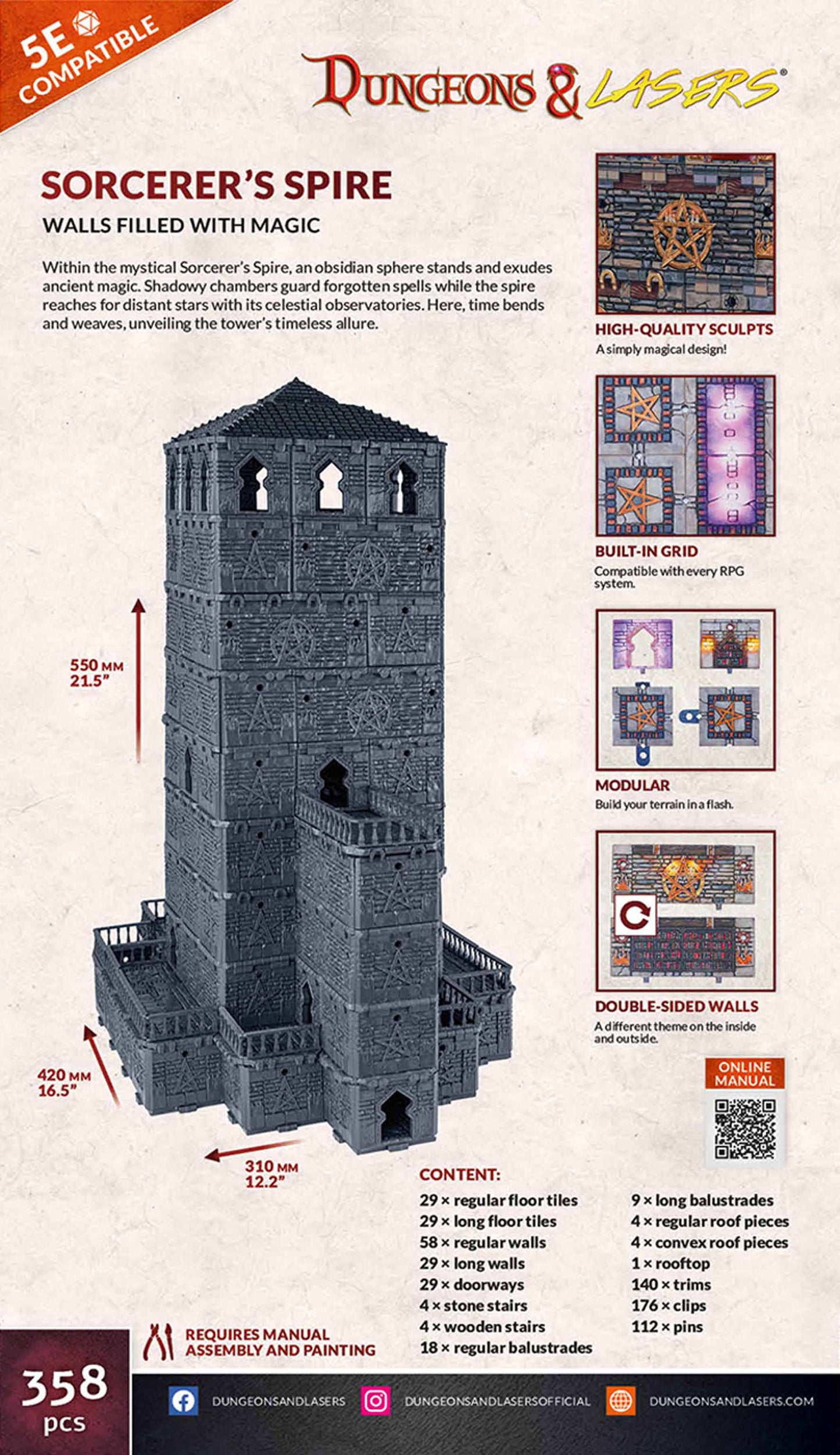 Dungeons and Lasers: Torre de Hechicero