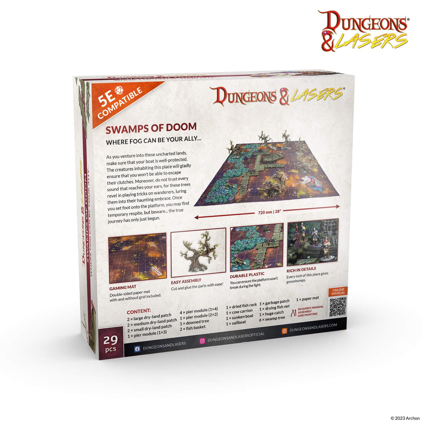 Dungeons and Lasers: Pantanos de la Perdición
