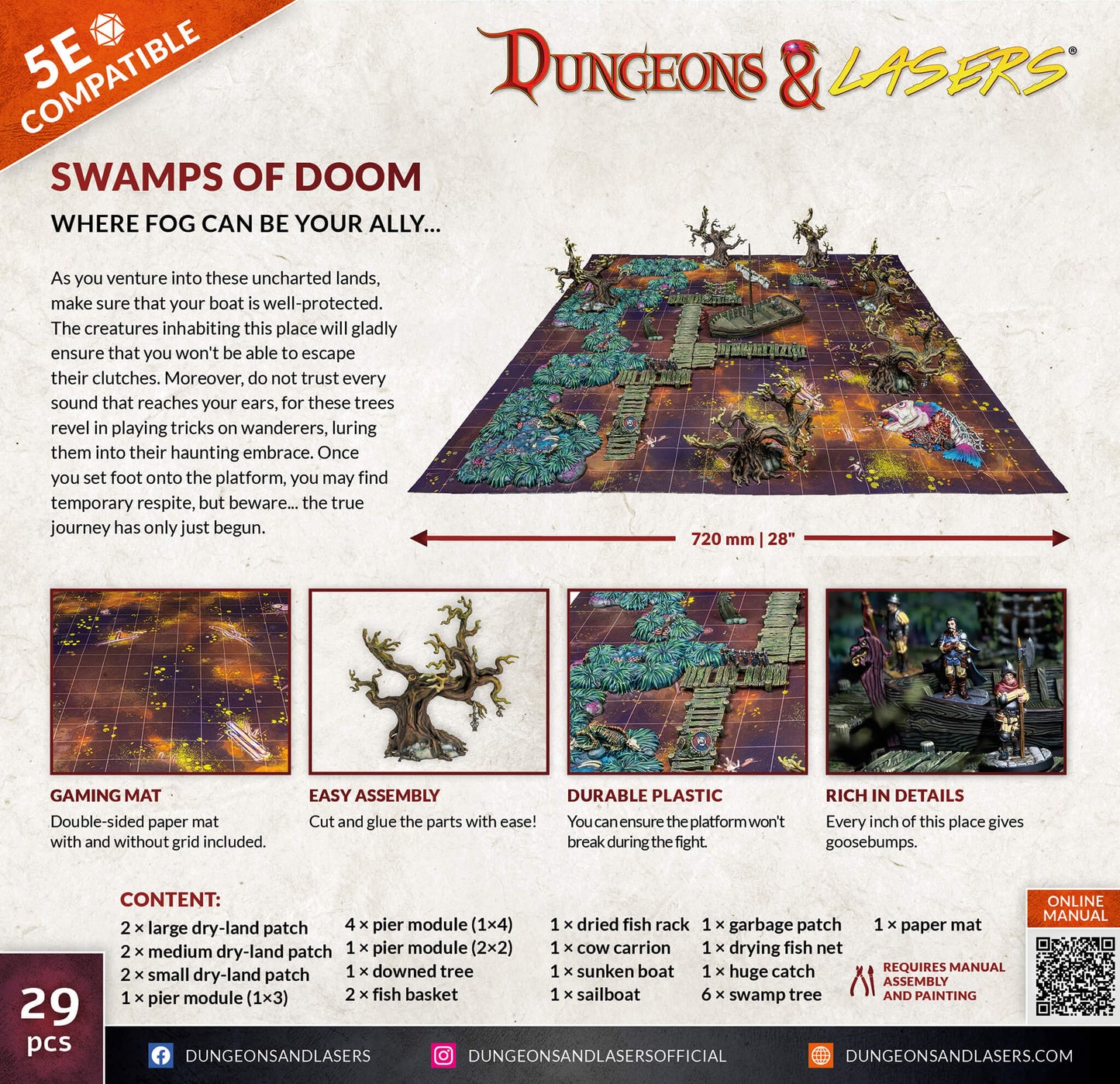 Dungeons and Lasers: Pantanos de la Perdición