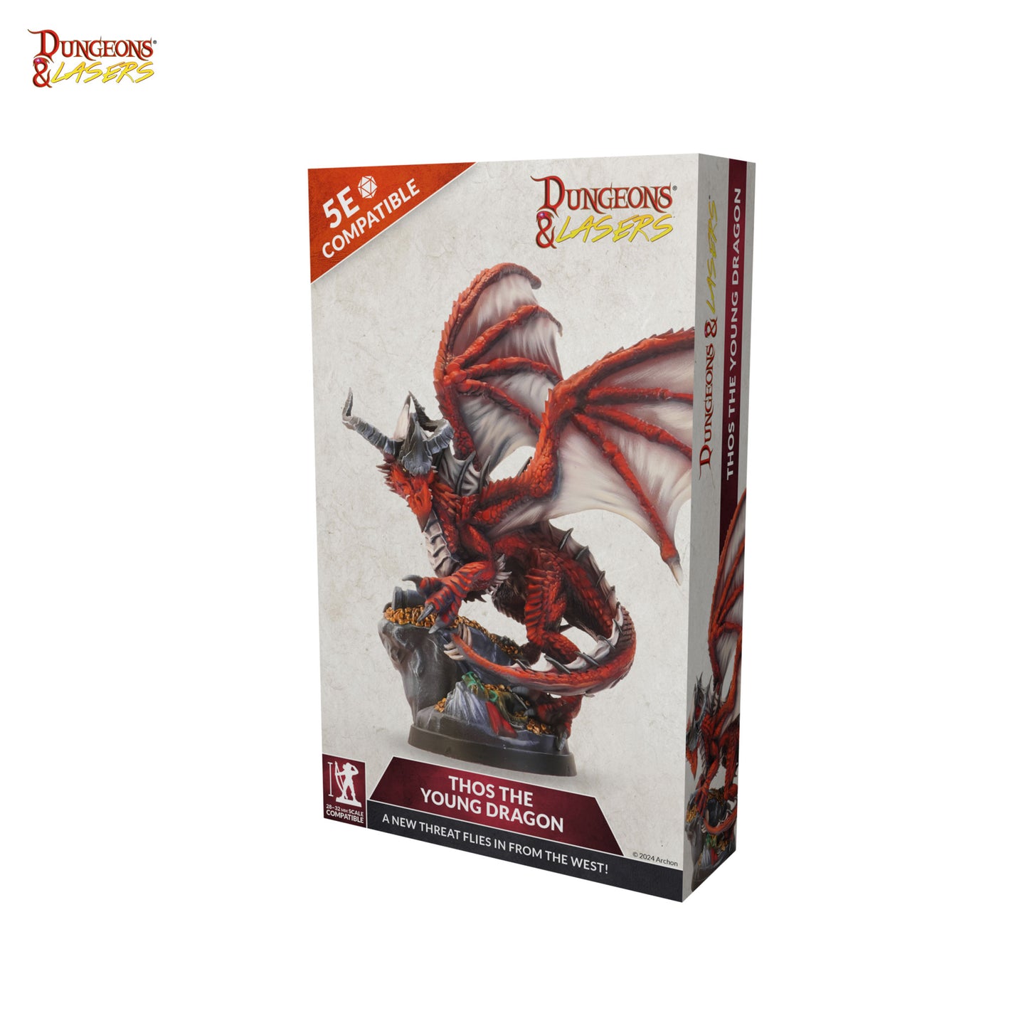 Dungeons and Lasers:  THOS THE YOUNG DRAGON