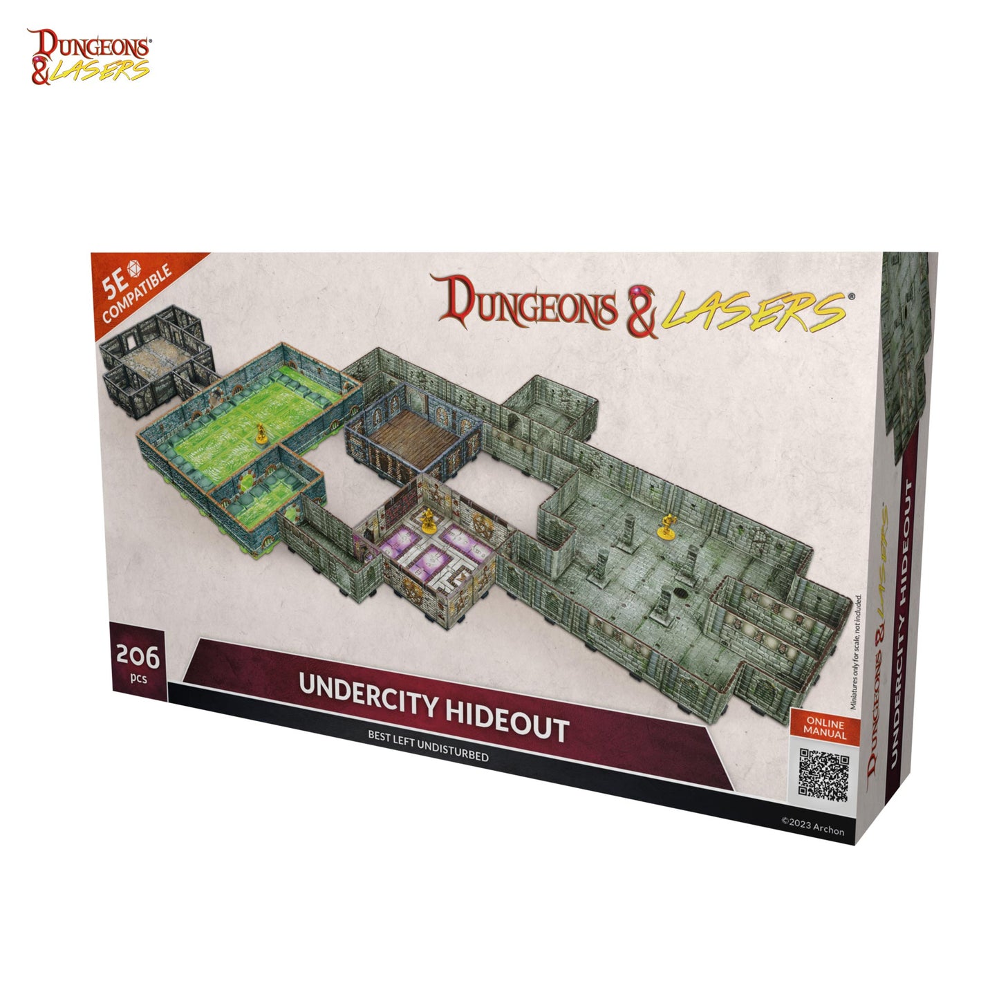 Dungeons and Lasers: Escondite subterraneo