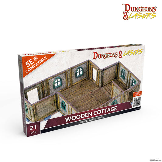 Dungeons and Lasers: Cabaña de Madera