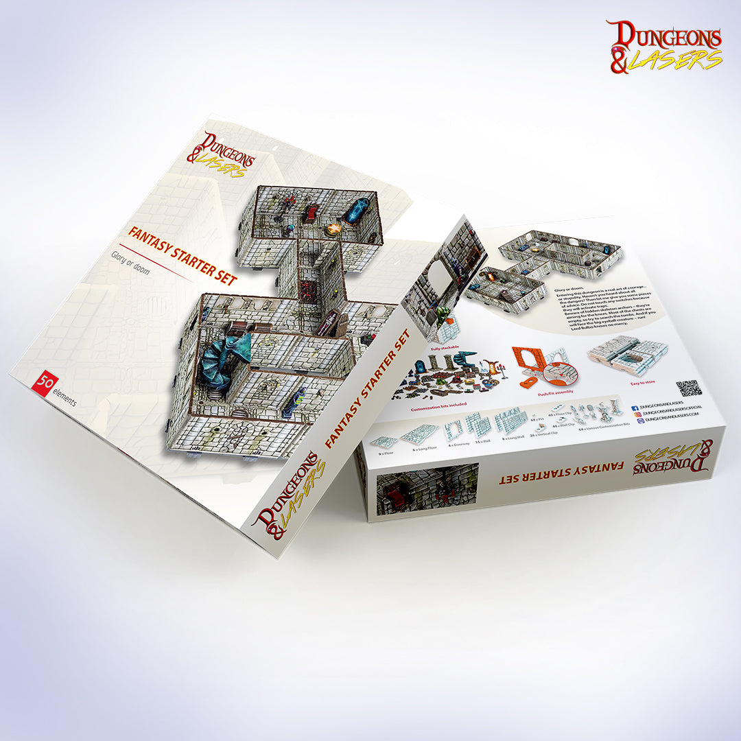 Dungeons and Lasers: Set de Inicio de Fantasia