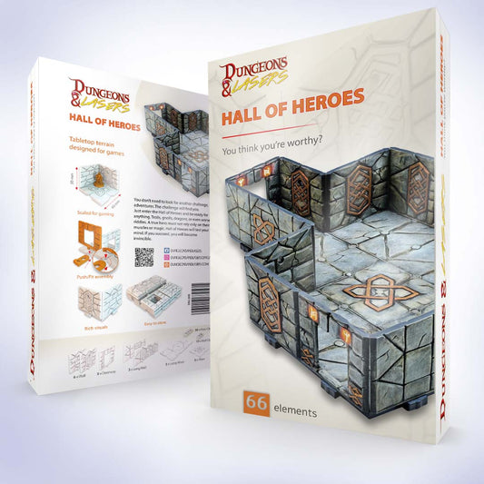 Dungeons and Lasers: Salón de los Heroes