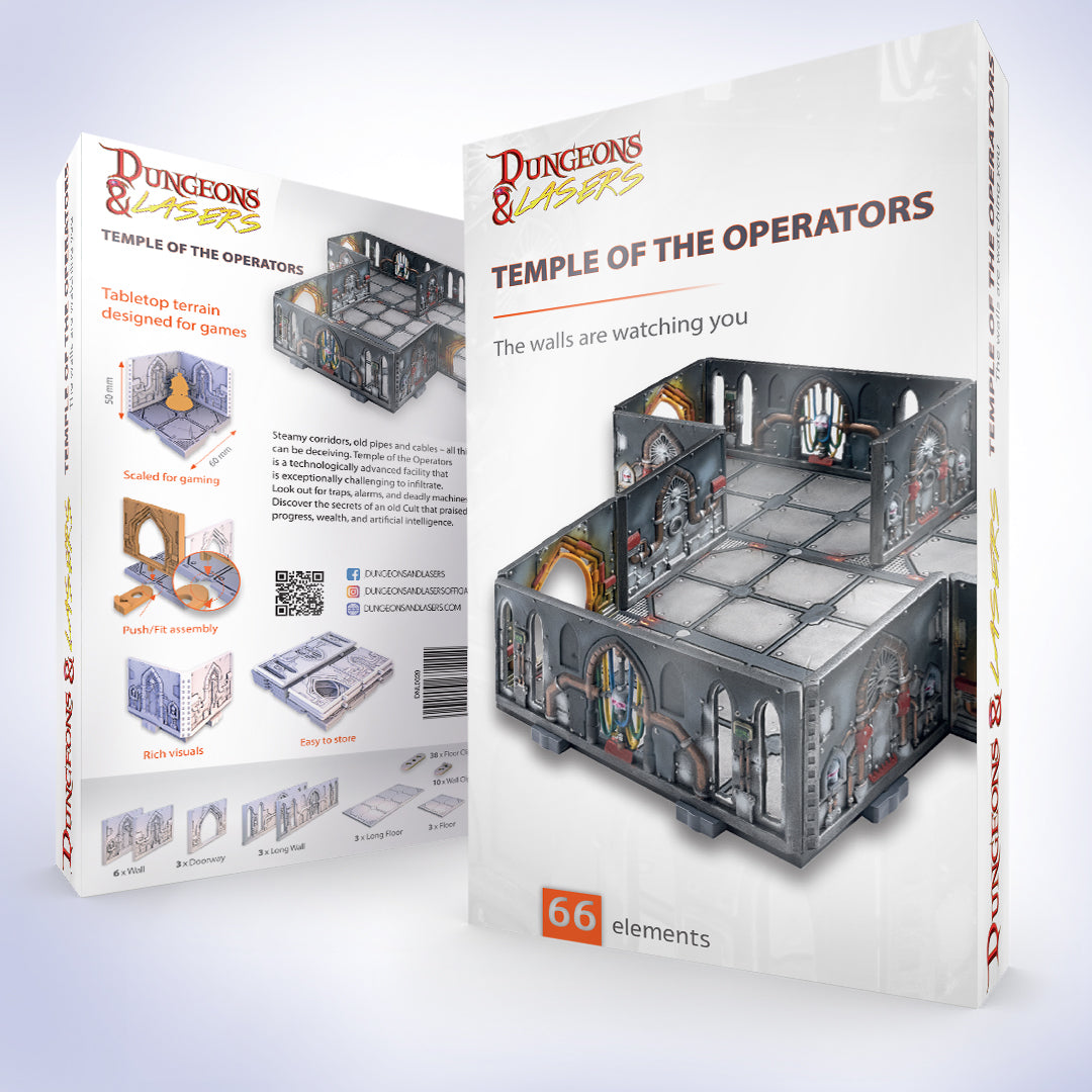 Dungeons and Lasers: Templo de los Operators