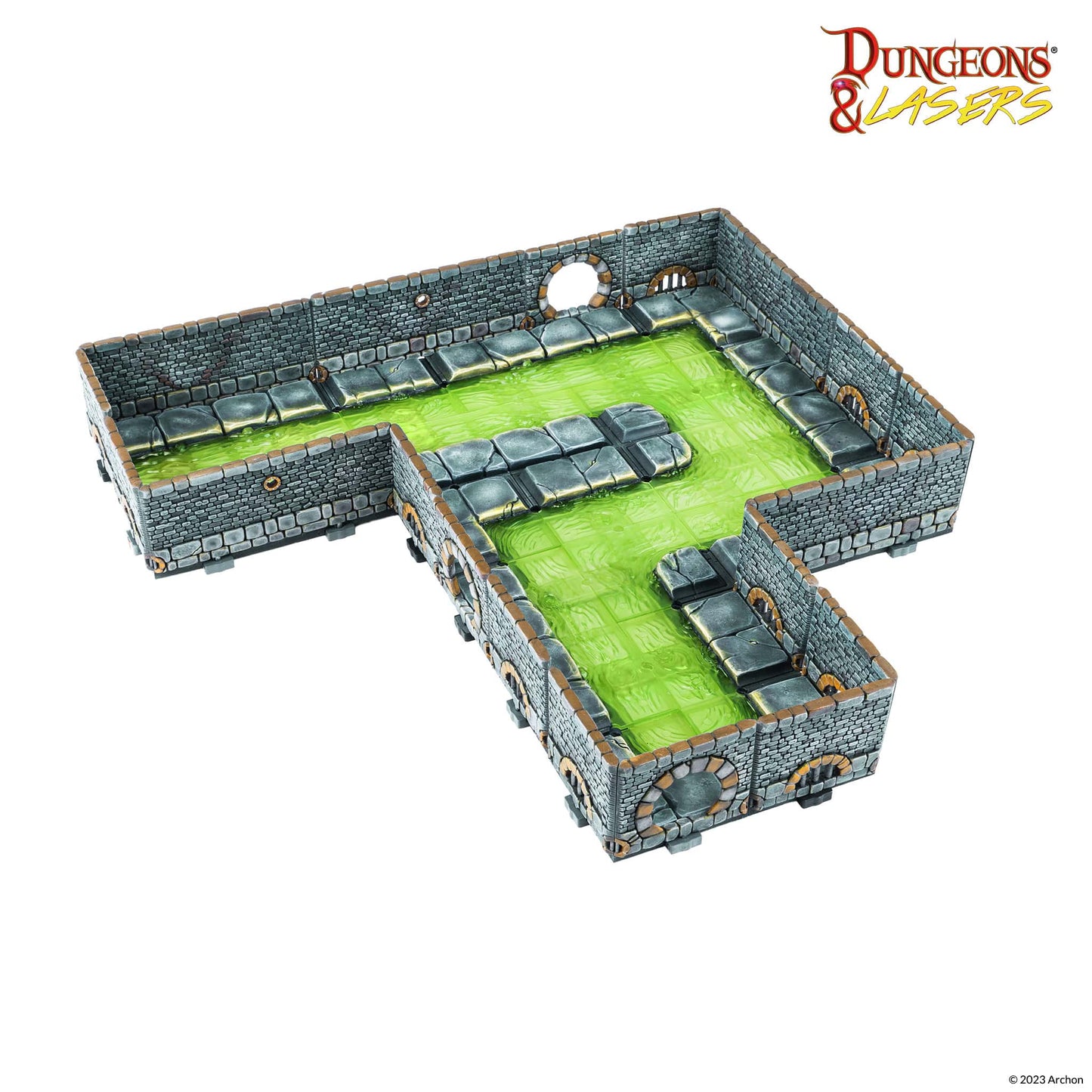 Dungeons and Lasers: Set de Alcantarillas
