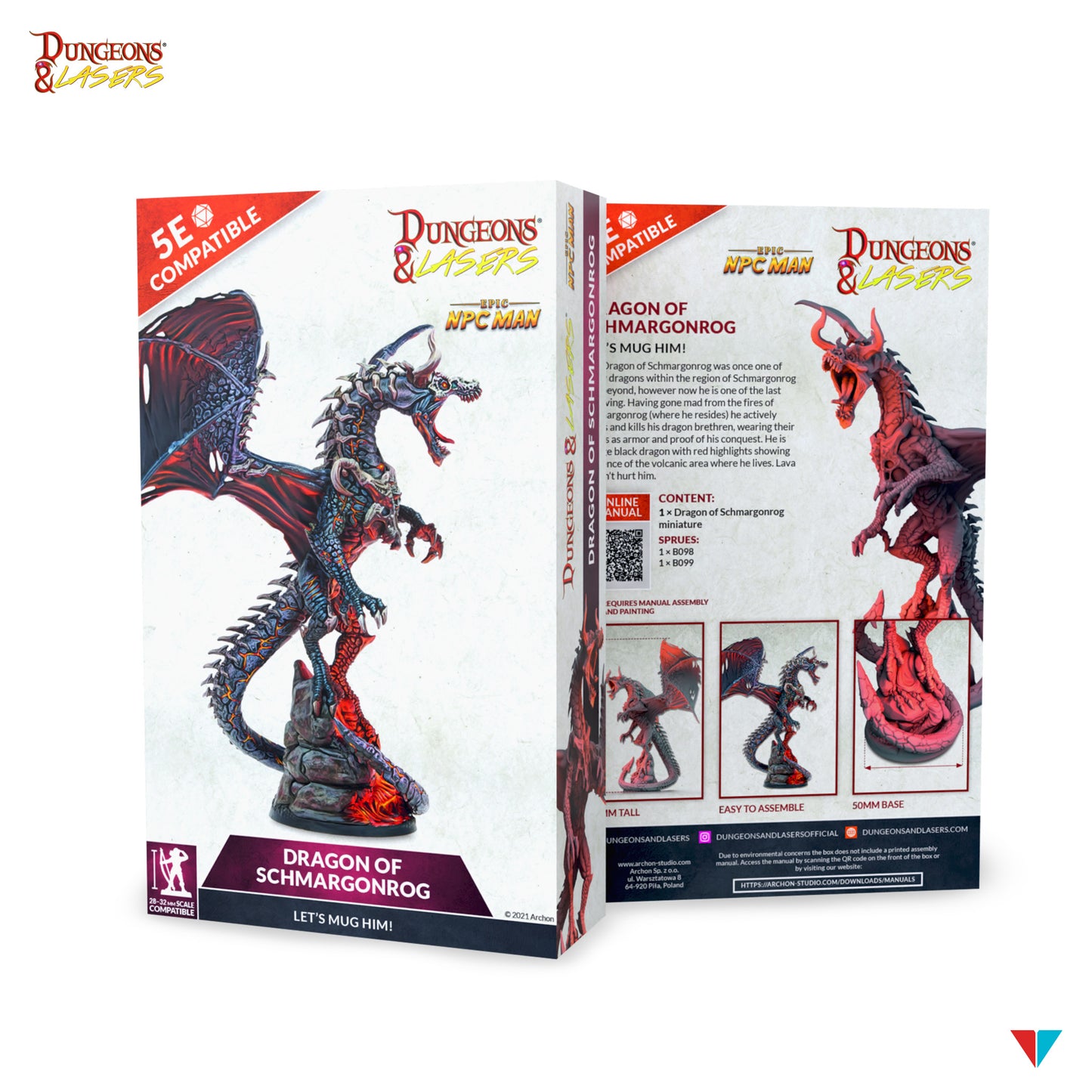 Dungeons and Lasers: DRAGON OF SCHMARGONROG