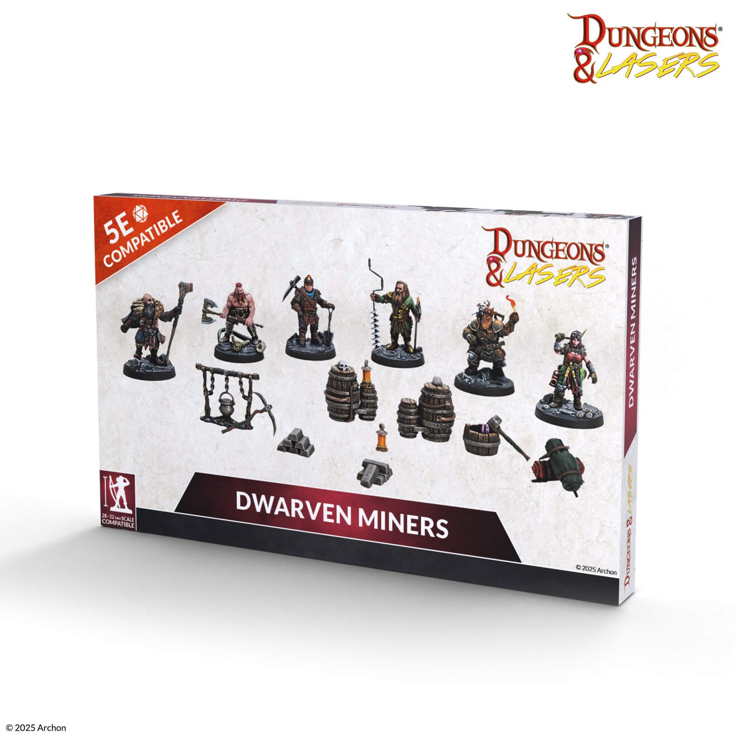Dungeons and Lasers: Mineros Enanos