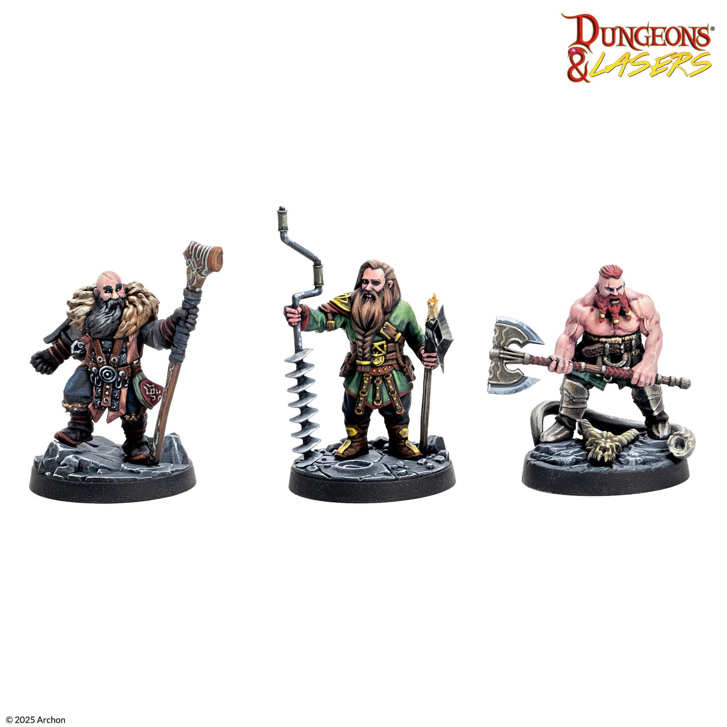 Dungeons and Lasers: Mineros Enanos