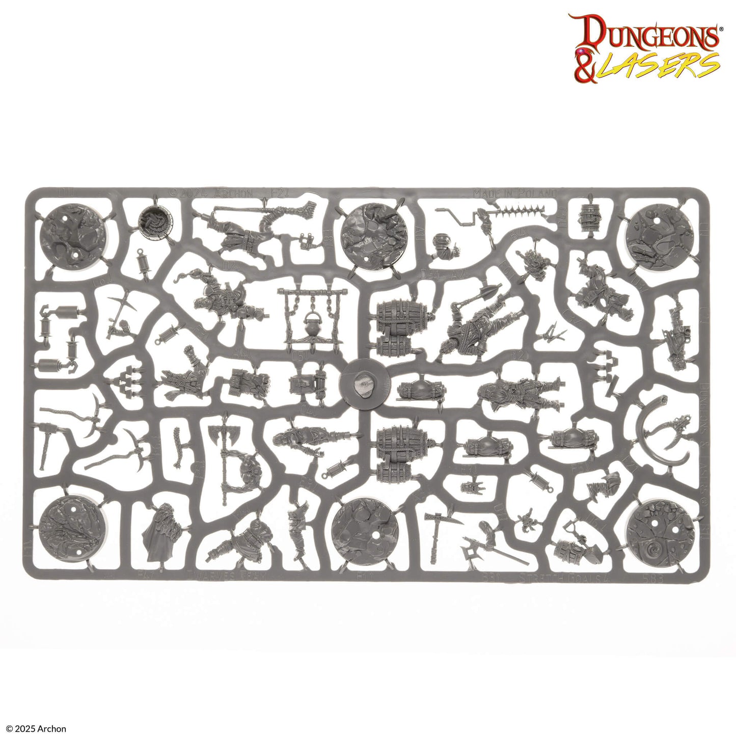 Dungeons and Lasers: Mineros Enanos
