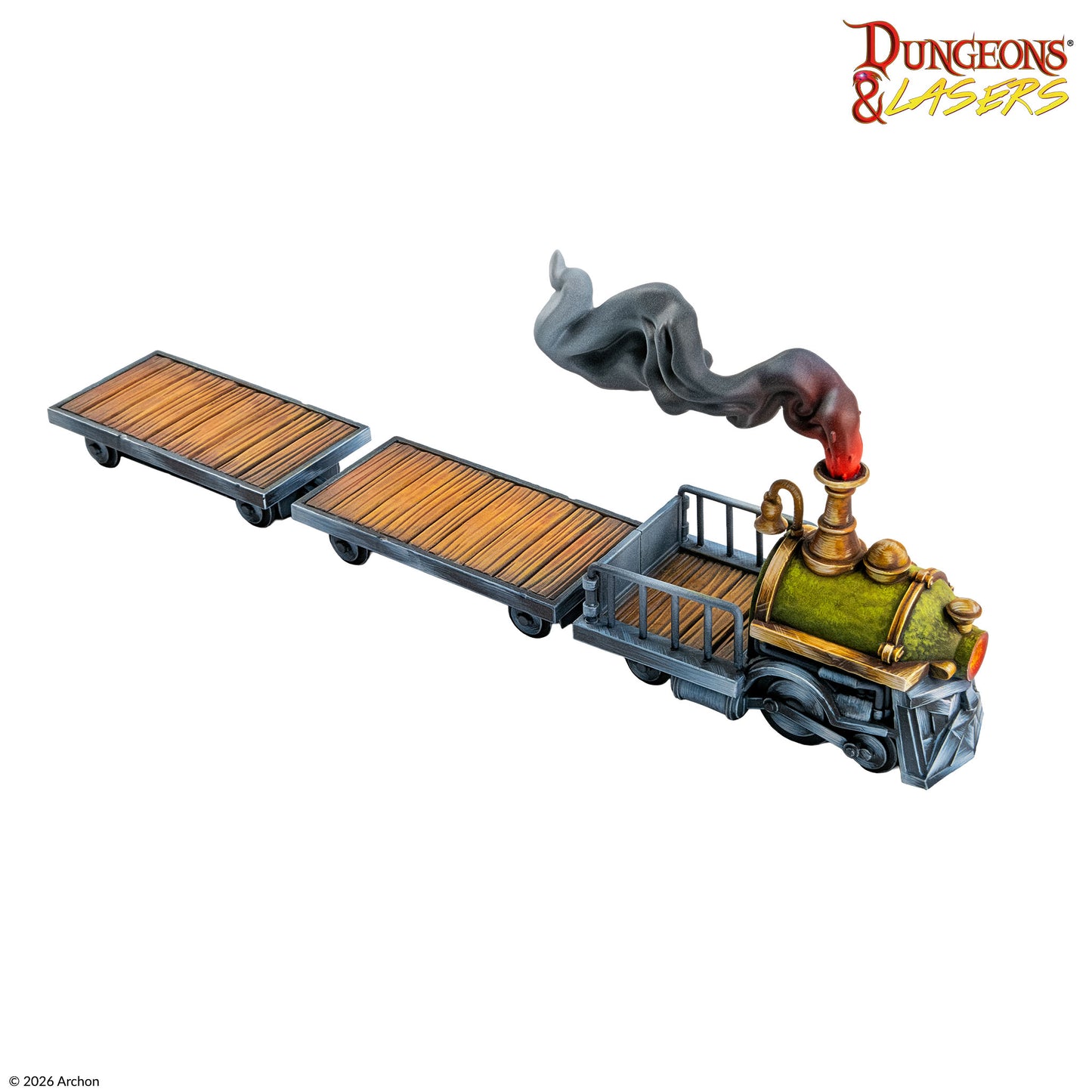 Dungeons and Lasers: Dwarven Train Set
