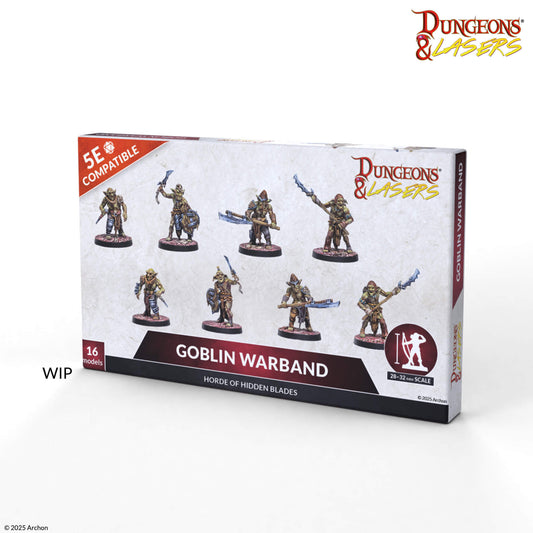 Dungeons and Lasers:  Warband de Goblins