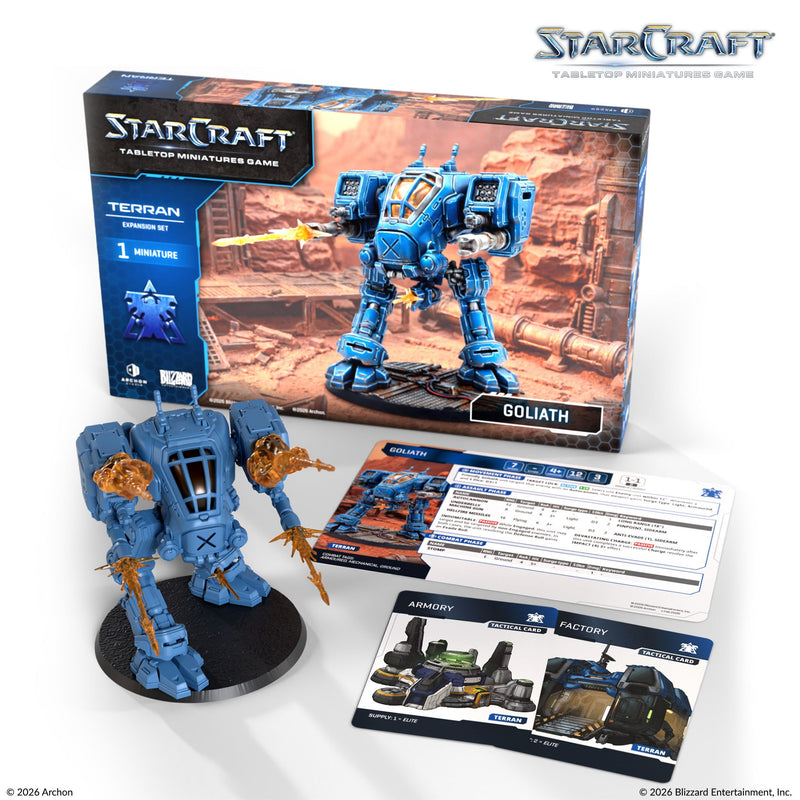 StarCraft The Miniature Game: Terran Goliath