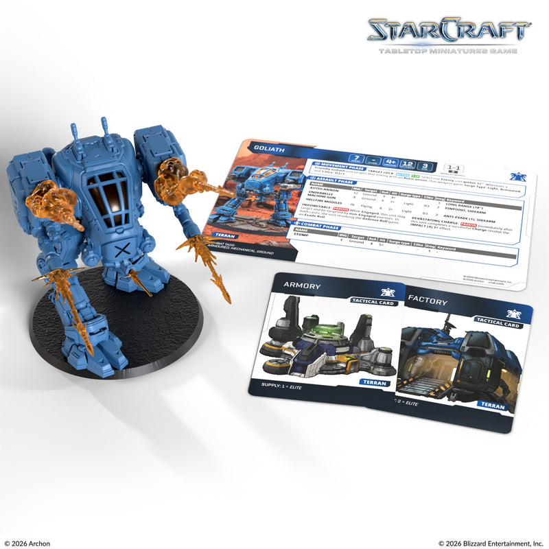 StarCraft The Miniature Game: Terran Goliath