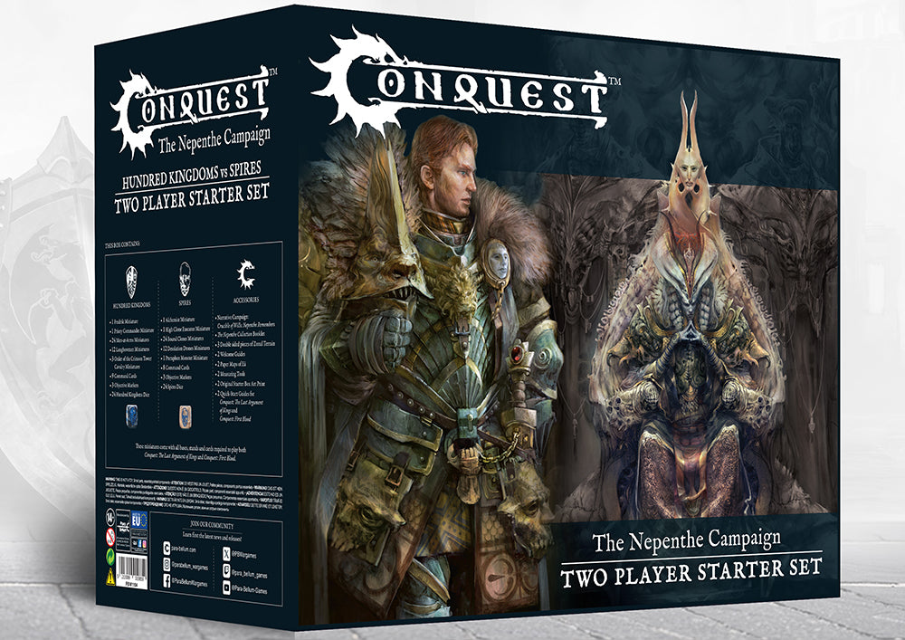 Conquest Two Player Deluxe Starter Set - Campaña Nepenthe