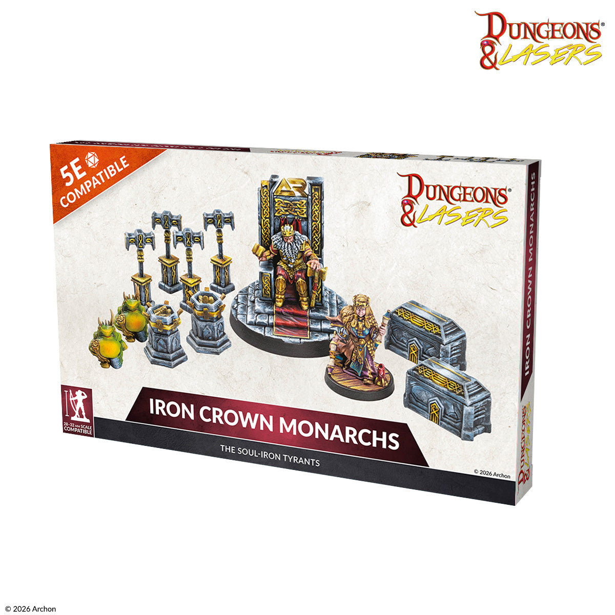 Dungeons and Lasers: Iron Crown Monarchs