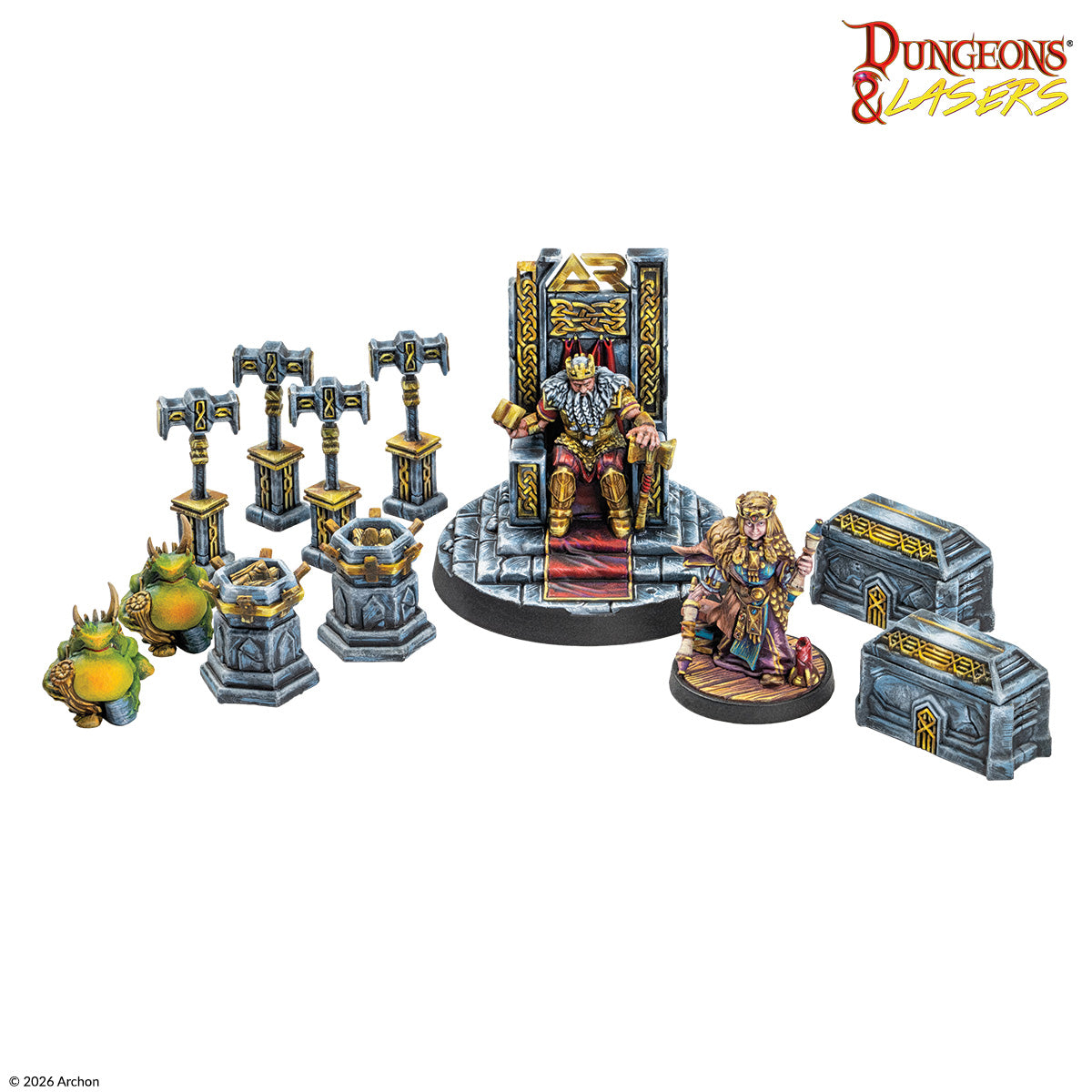 Dungeons and Lasers: Iron Crown Monarchs