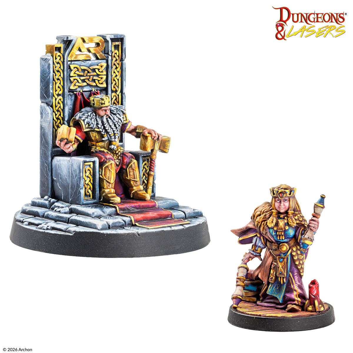 Dungeons and Lasers: Iron Crown Monarchs
