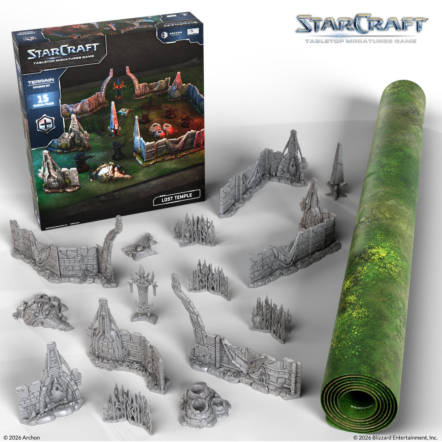 StarCraft The Miniature Game: Templo perdido Terreno