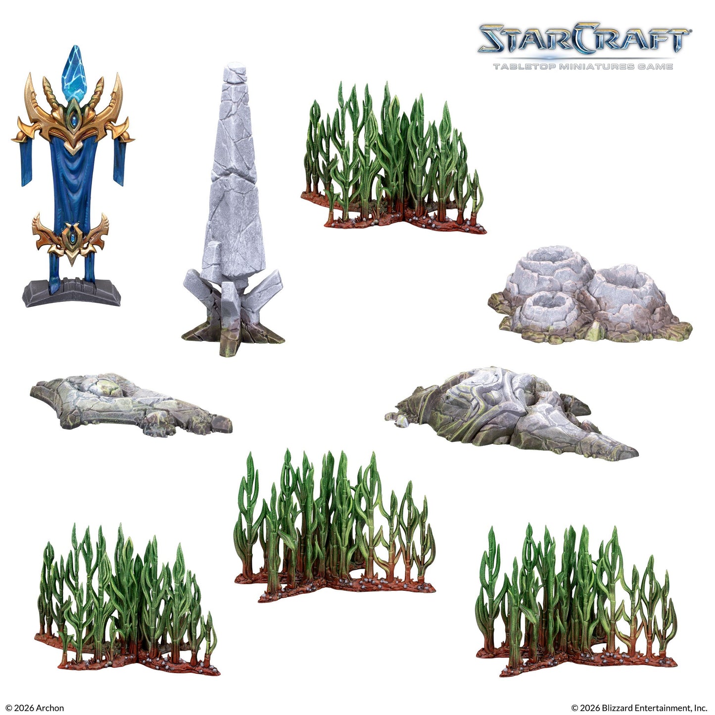 StarCraft The Miniature Game: Templo perdido Terreno
