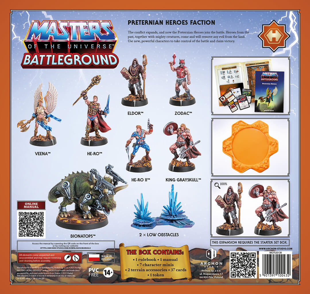 MotU Battleground: Wave 10: Preternian Heroes Faction