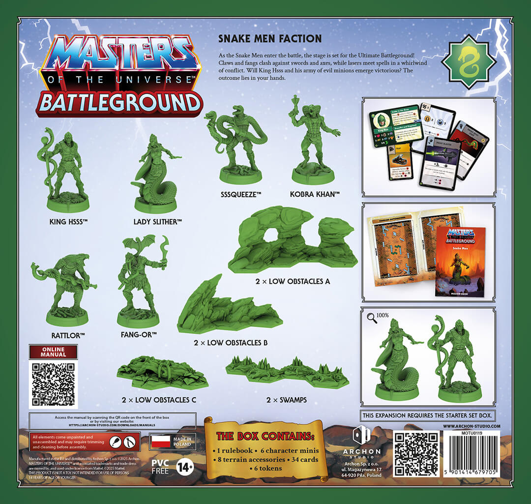 MotU Battleground: Wave 8: Snake Men Faction