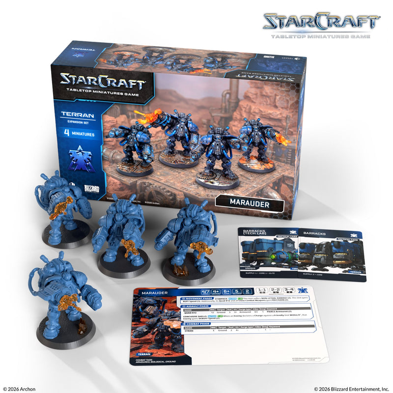 StarCraft The Miniature Game: Terran Marauders