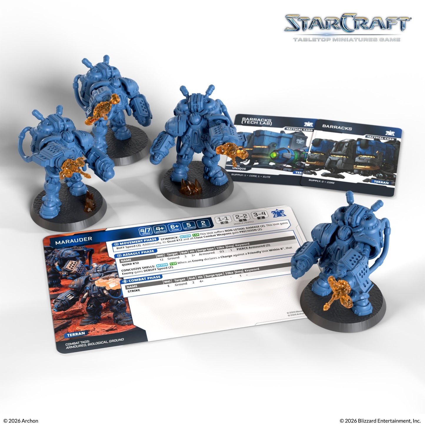 StarCraft The Miniature Game: Terran Marauders