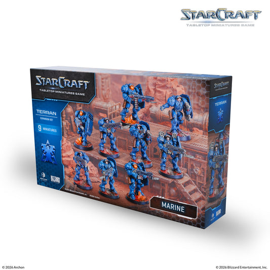 StarCraft The Miniature Game: Terran Marines