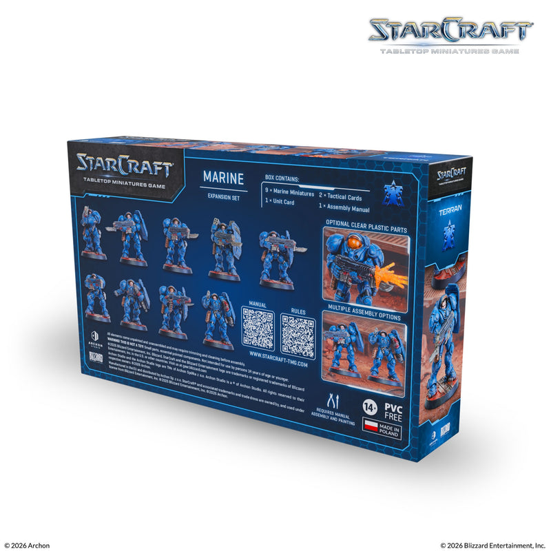 StarCraft The Miniature Game: Terran Marines