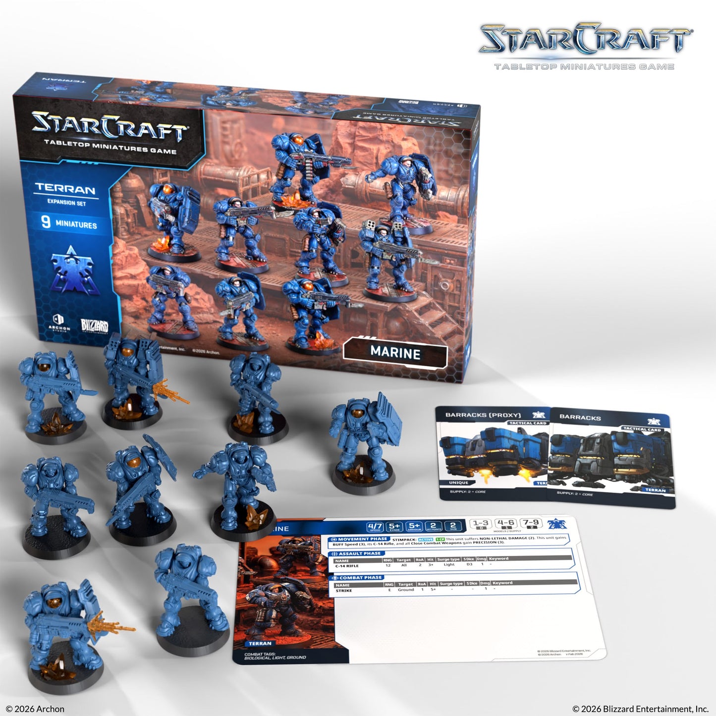 StarCraft The Miniature Game: Terran Marines