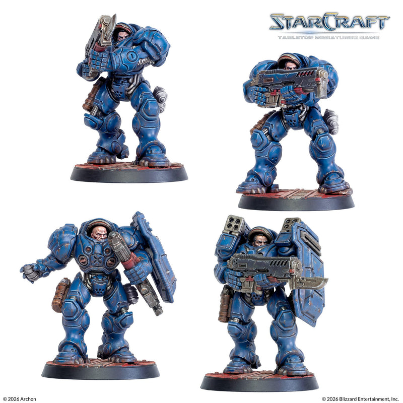 StarCraft The Miniature Game: Terran Marines