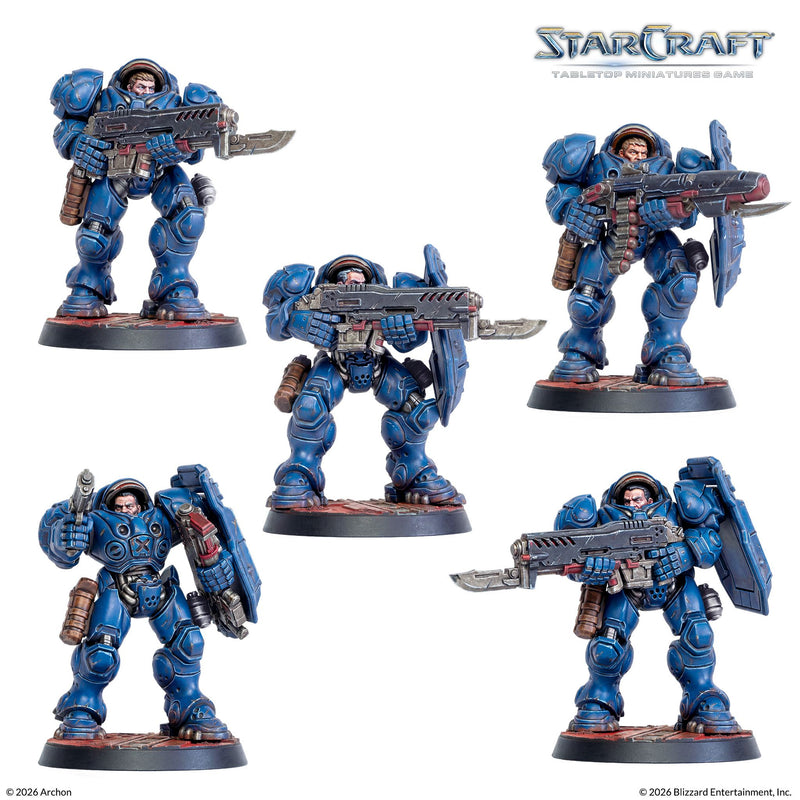 StarCraft The Miniature Game: Terran Marines