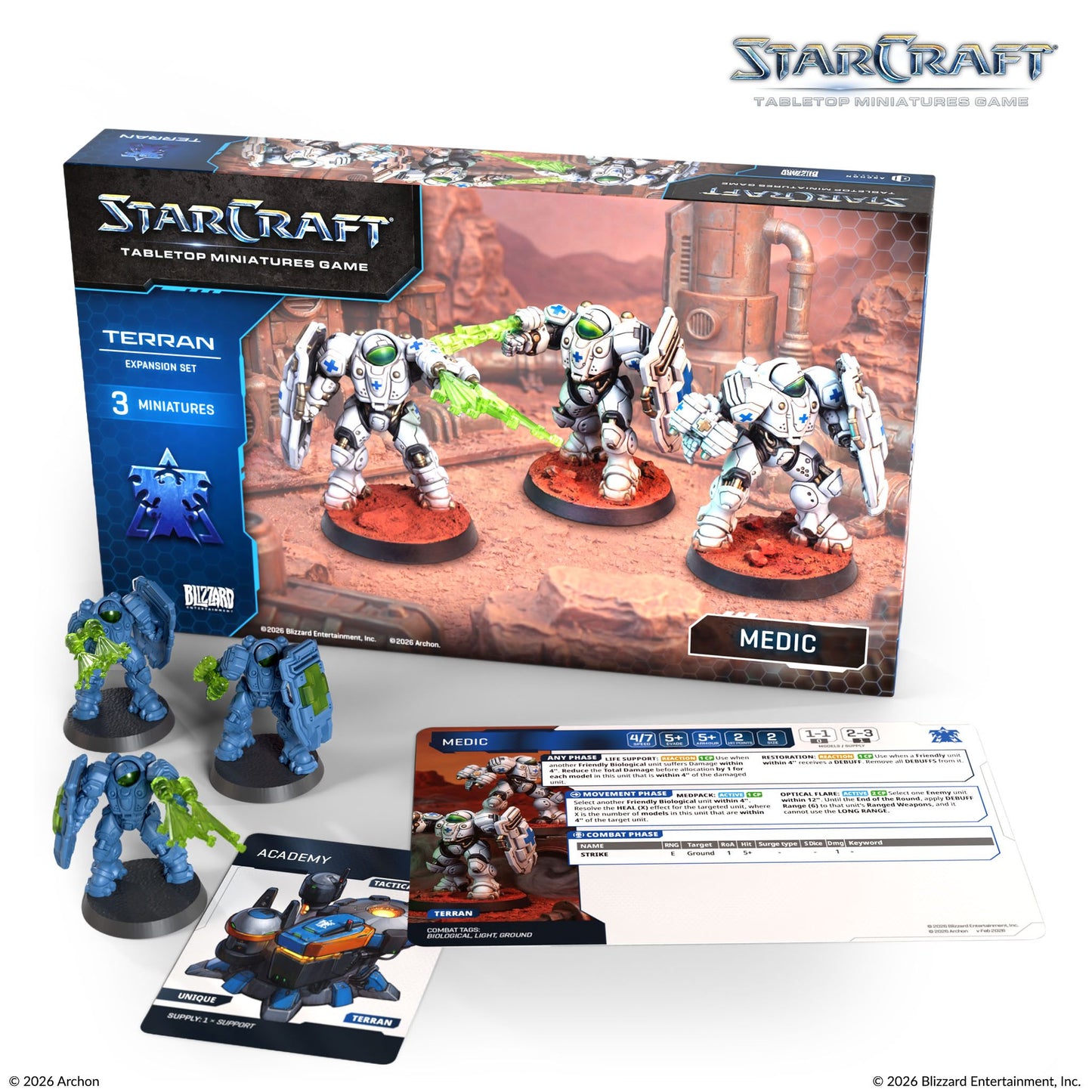 StarCraft The Miniature Game: Terran Medics