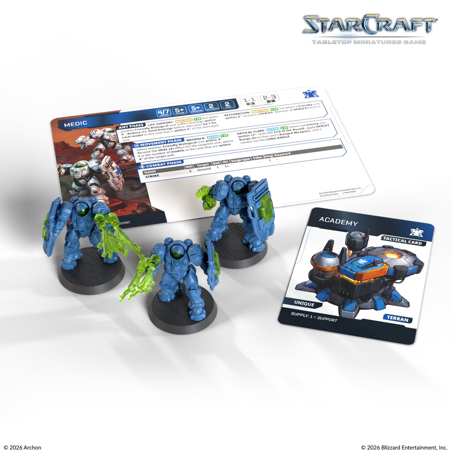 StarCraft The Miniature Game: Terran Medics