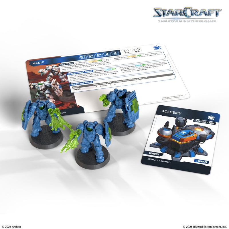 StarCraft The Miniature Game: Terran Medics