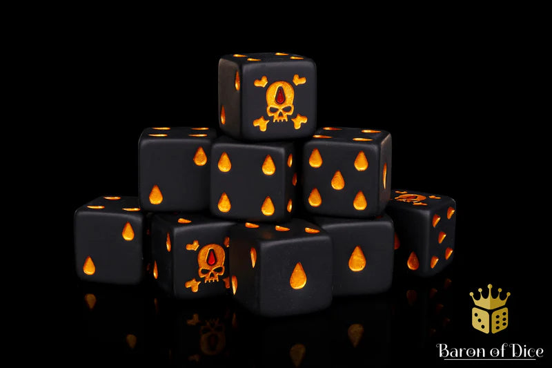 Death's Curse, Dice