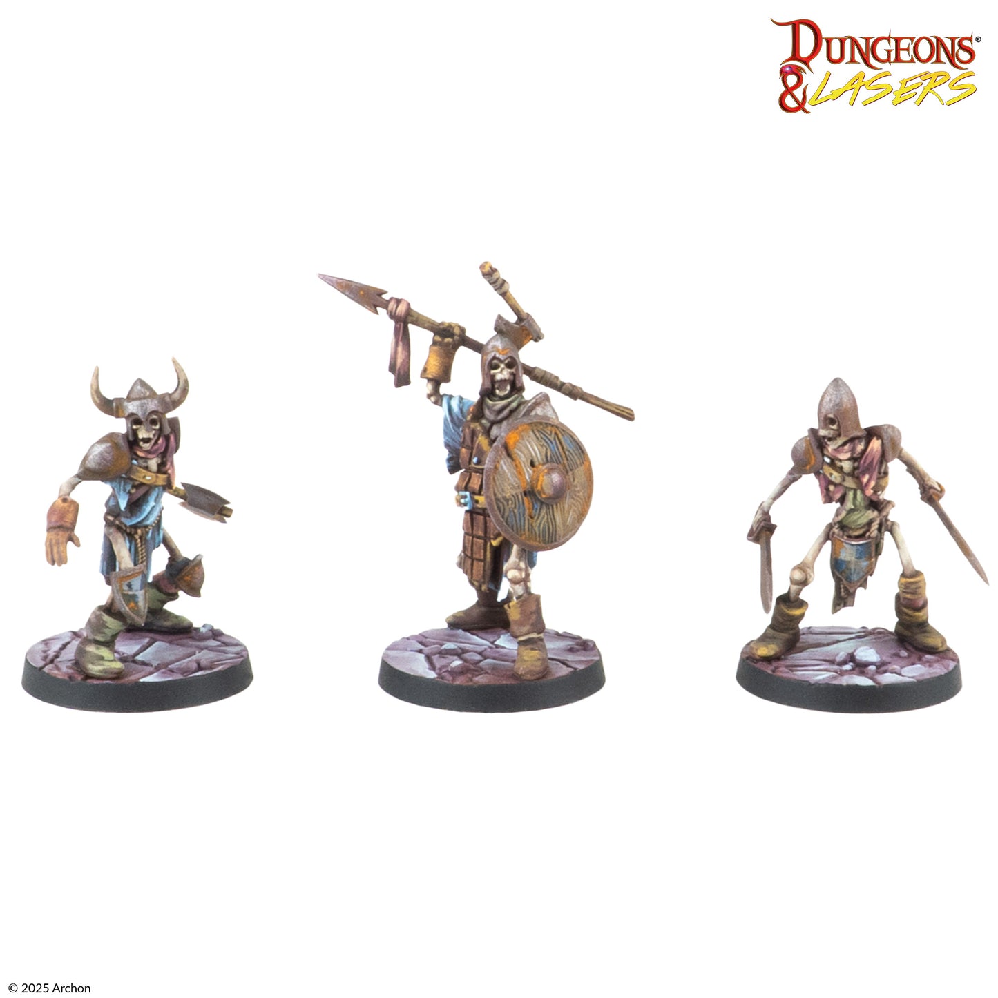 Dungeons and Lasers: Tripulación de Esqueletos