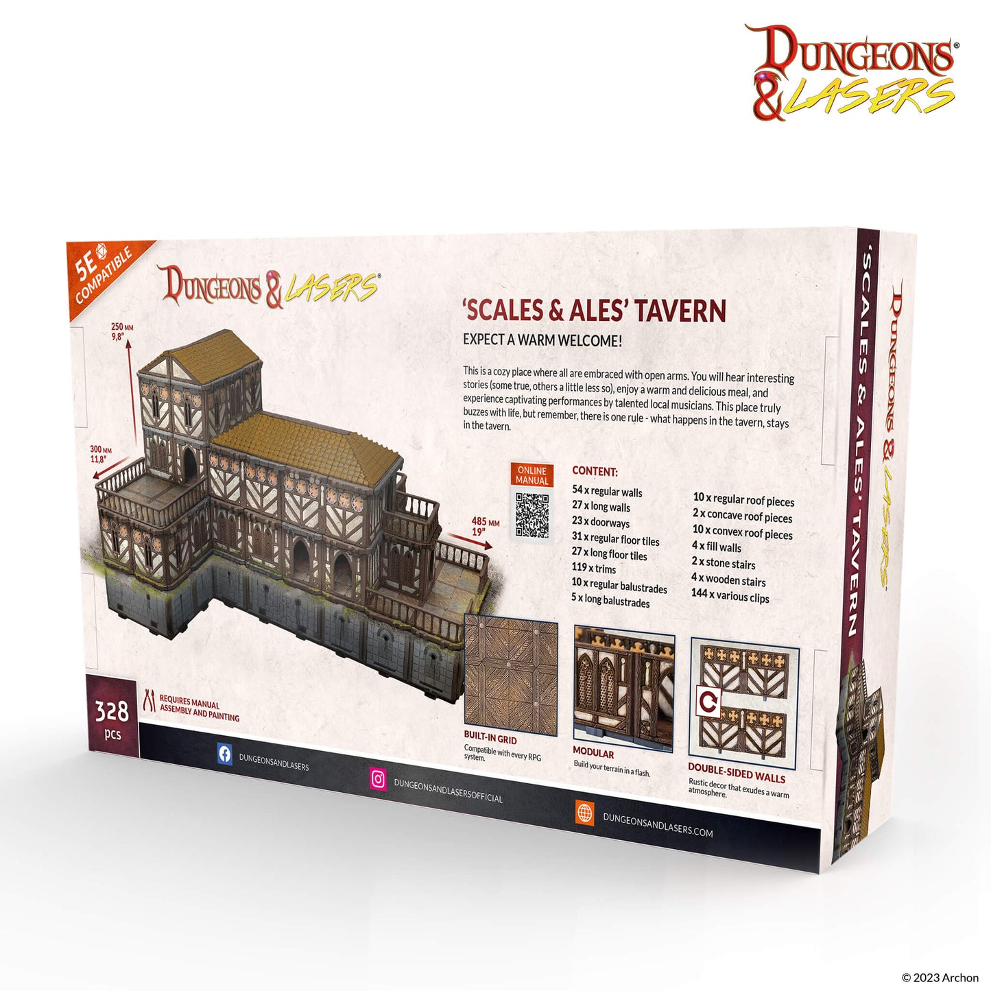 Dungeons and Lasers: Taberna "Scales & Ales"