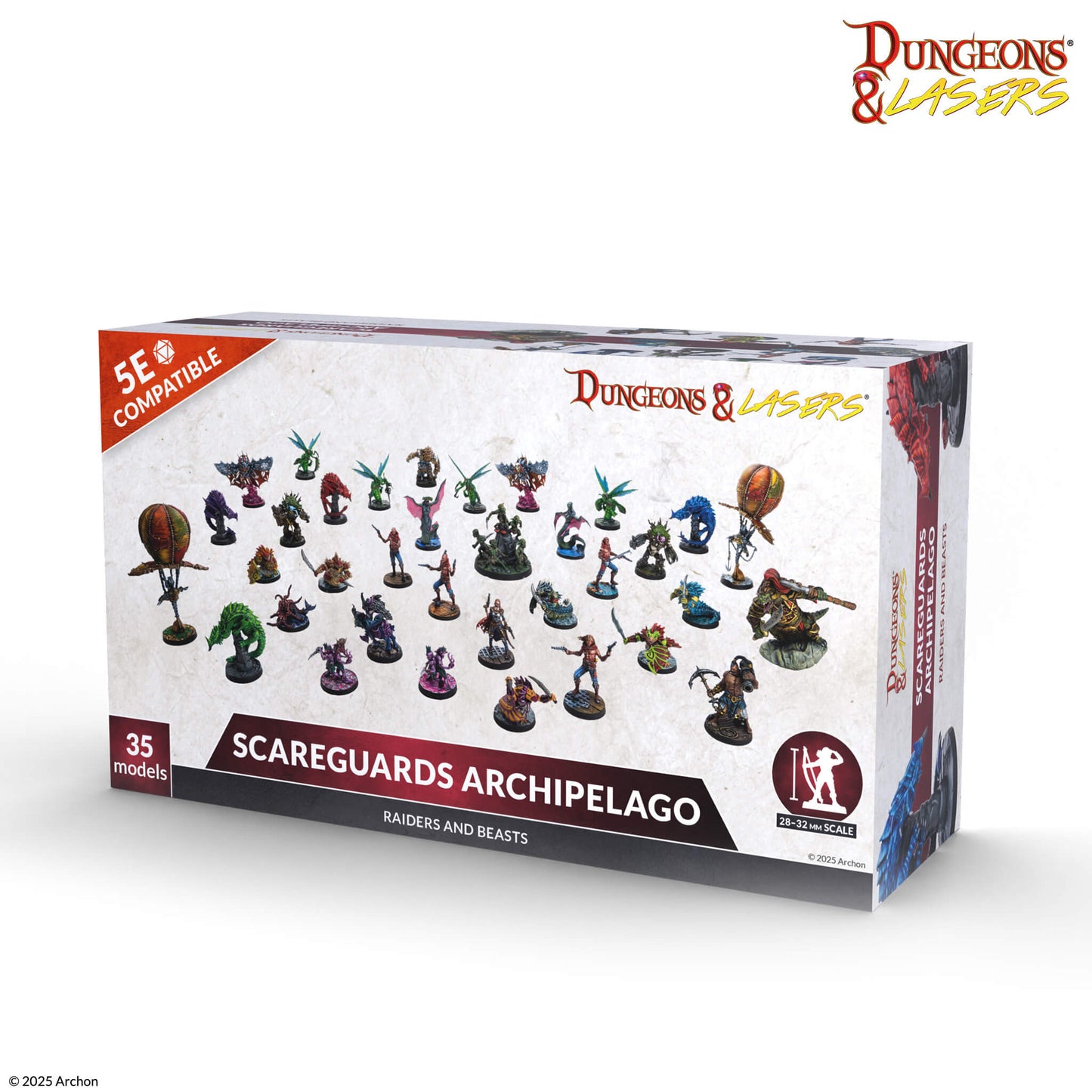 Dungeons and Lasers: RAIDERS AND BEASTS OF SCAREGUARDS ARCHIPELAGO