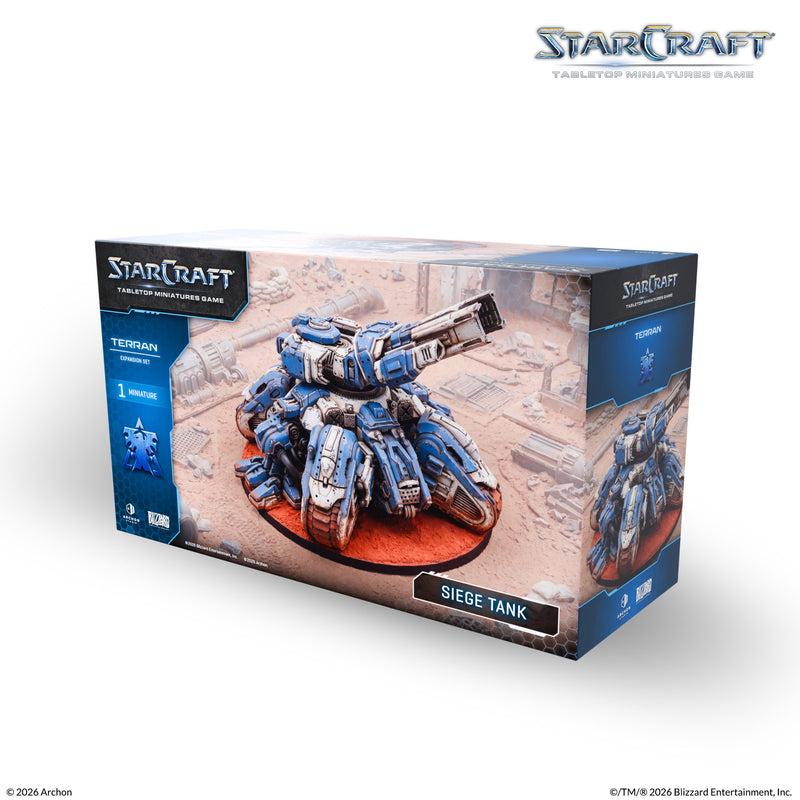 StarCraft The Miniature Game: Terran Siege Tank