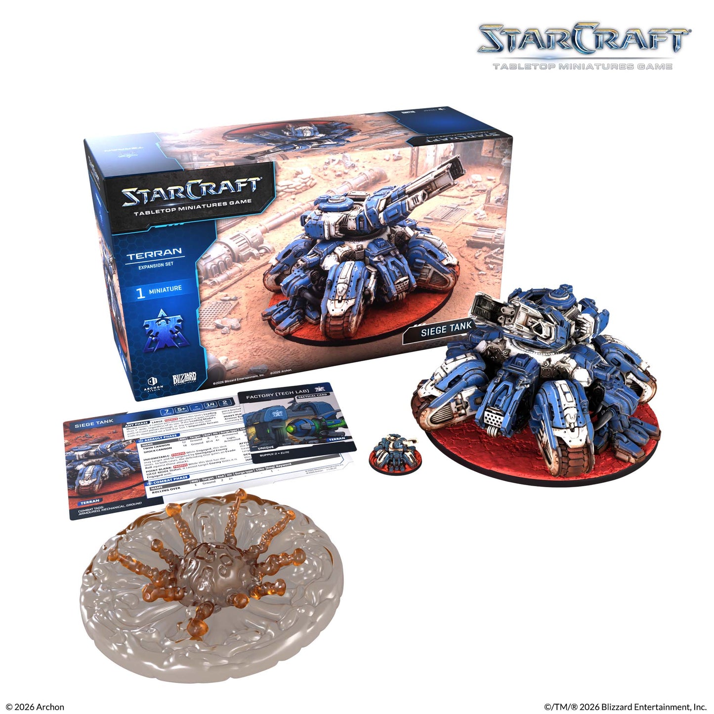 StarCraft The Miniature Game: Terran Siege Tank