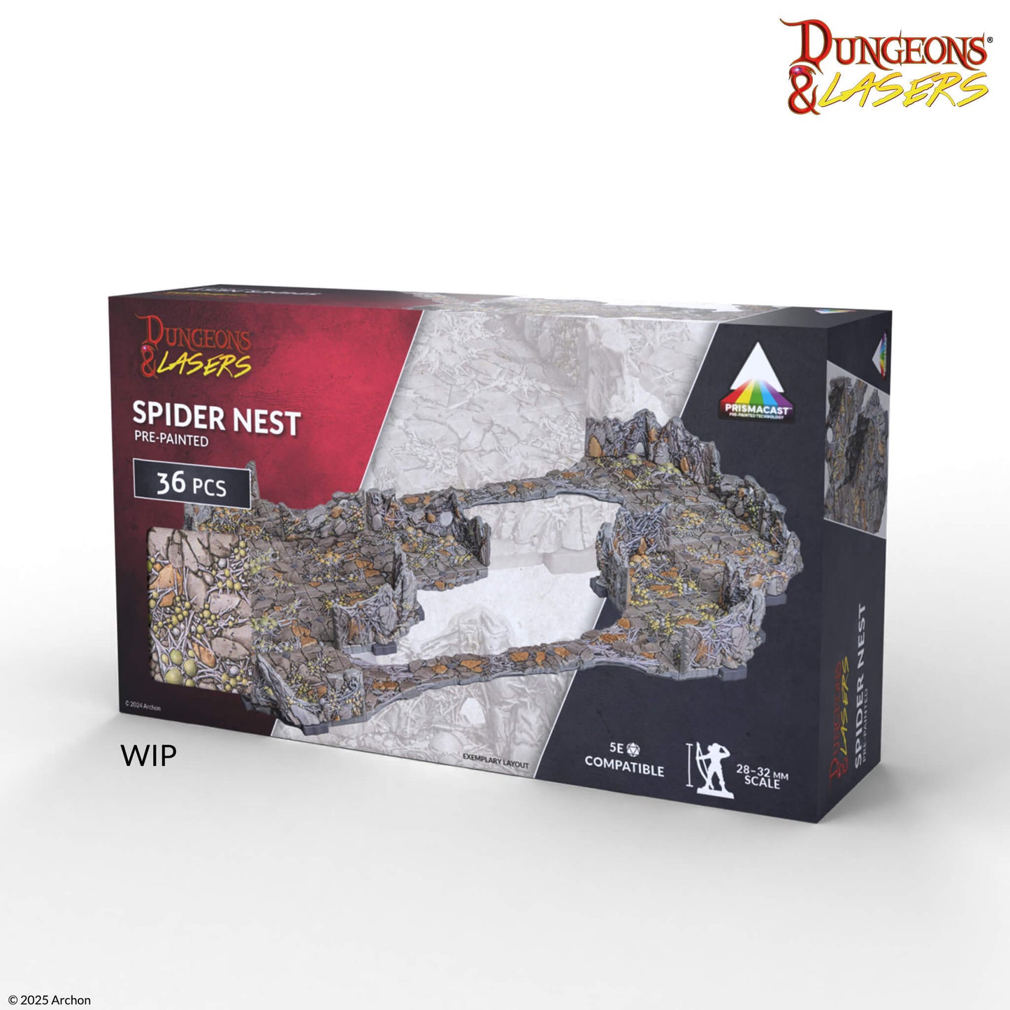 PrismaCast: Nido de Arañas Pre-pintada