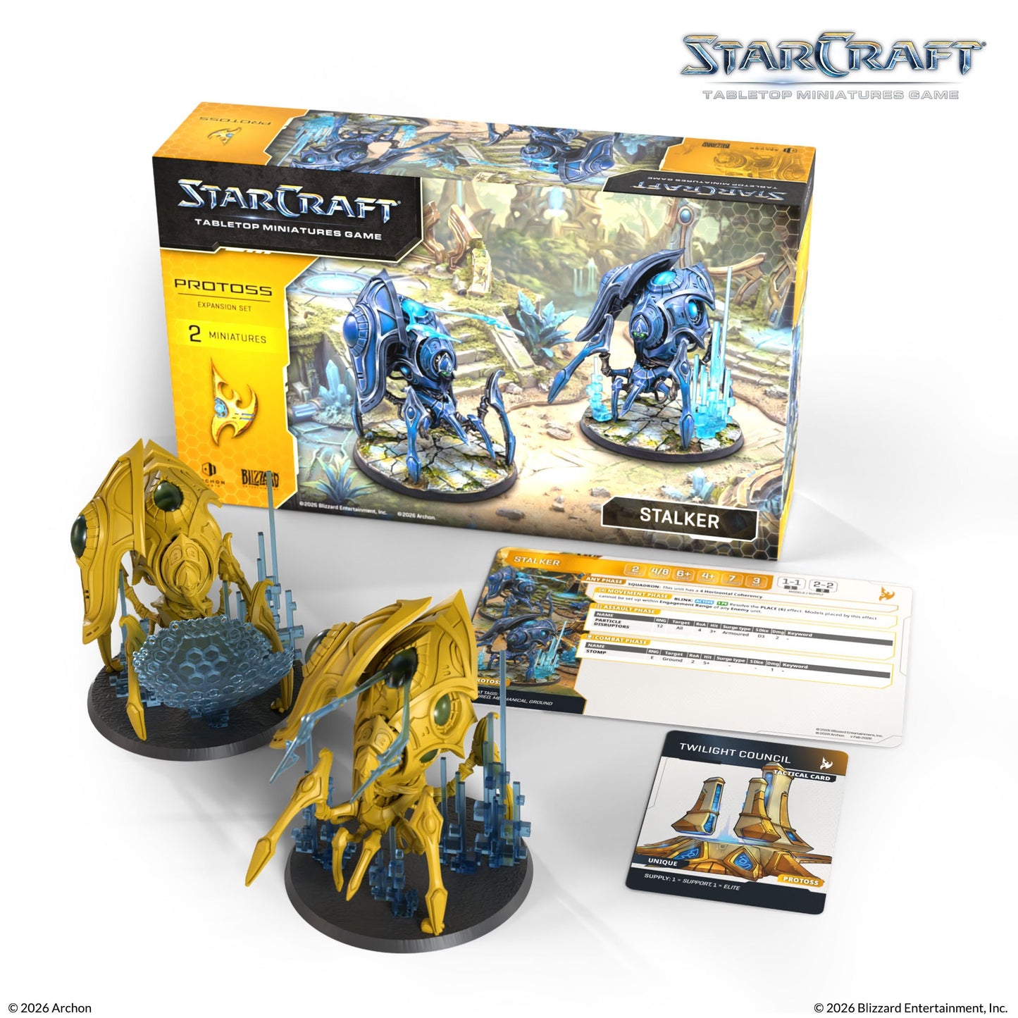 StarCraft The Miniature Game: Protoss Stalkers