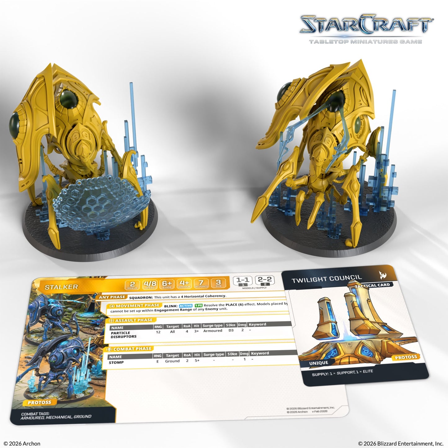 StarCraft The Miniature Game: Protoss Stalkers