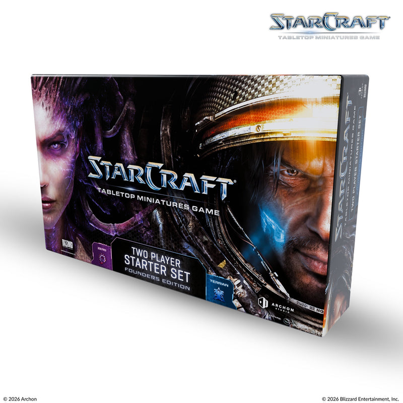 StarCraft The Miniature Game: Starter Terran vs Zerg Edición Founders