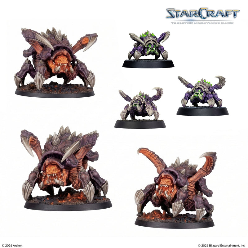 StarCraft The Miniature Game: Starter Terran vs Zerg Edición Founders