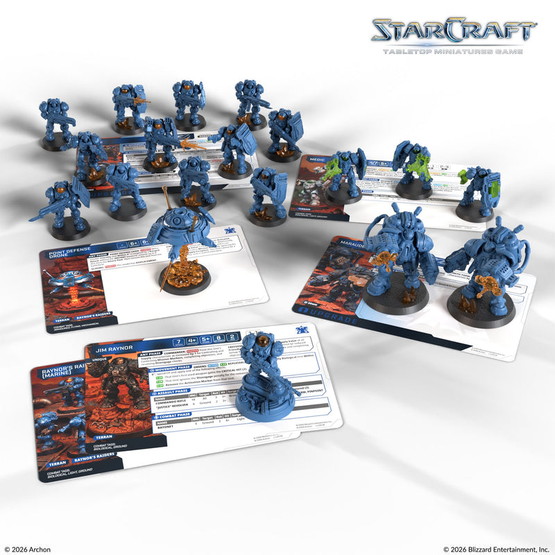 StarCraft The Miniature Game: Starter Terran vs Zerg Edición Founders